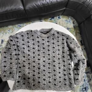 GDI GARY DANIELS LINED SWEATER VINTAGE 90s SIZE XL